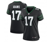 Women's New York Jets #17 Davante Adams Black Stitched Jersey