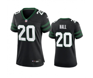 Women's New York Jets #20 Breece Hall Black 2024 Football Stitched Jersey