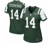 Women's Nike New York Jets #14 Ryan Fitzpatrick Green Team Color NFL Jersey