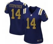 Women's Nike New York Jets #14 Ryan Fitzpatrick Navy Blue Alternate NFL Jersey
