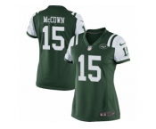 Women's Nike New York Jets #15 Josh McCown Limited Green Team Color NFL Jersey