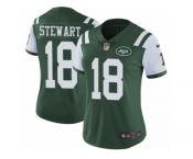 Women's Nike New York Jets #18 ArDarius Stewart Vapor Untouchable Limited Green Team Color NFL Jersey