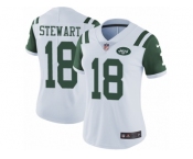 Women's Nike New York Jets #18 ArDarius Stewart Vapor Untouchable Limited White NFL Jersey