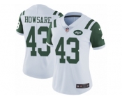 Women's Nike New York Jets #43 Julian Howsare Vapor Untouchable Limited White NFL Jersey