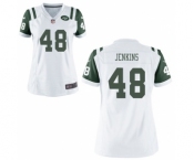 Women's Nike New York Jets #48 Jordan Jenkins White NFL Jersey