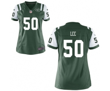 Women's Nike New York Jets #50 Darron Lee Green Team Color NFL Jersey