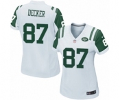 Women's Nike New York Jets #87 Eric Decker White NFL Jersey