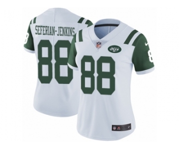 Women's Nike New York Jets #88 Austin Seferian-Jenkins Vapor Untouchable Limited White NFL Jersey
