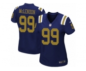 Women's Nike New York Jets #99 Steve McLendon Limited Navy Blue Alternate NFL Jersey