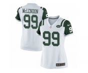 Women's Nike New York Jets #99 Steve McLendon Limited White NFL Jersey
