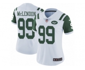 Women's Nike New York Jets #99 Steve McLendon Vapor Untouchable Limited White NFL Jersey