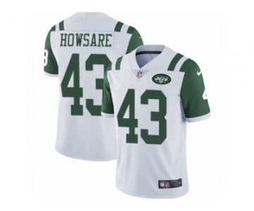 Youth Nike New York Jets #43 Julian Howsare Vapor Untouchable Limited White NFL Jersey