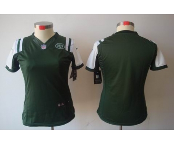 nike women nfl jerseys new york jets blank green[nike limited]