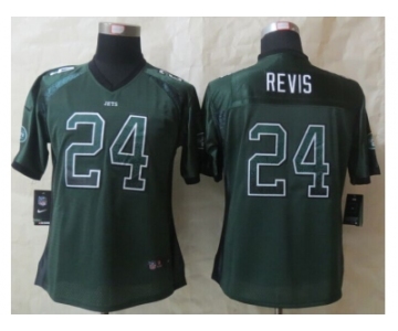 women jerseys nike new york jets #24 darrelle revis green [drift fashion]
