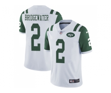 Youth Nike New York Jets #2 Teddy Bridgewater White Stitched NFL Vapor Untouchable Limited Jersey