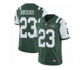 Youth Nike New York Jets #23 Terrence Brooks Green Team Color Vapor Untouchable Limited Player NFL Jersey