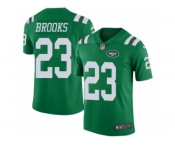 Youth Nike New York Jets #23 Terrence Brooks Limited Green Rush Vapor Untouchable NFL Jersey