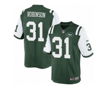 Youth Nike New York Jets #31 Khiry Robinson Limited Green Team Color NFL Jersey