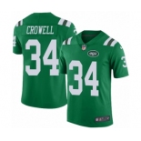 Youth Nike New York Jets #34 Isaiah Crowell Limited Green Rush Vapor Untouchable NFL Jersey