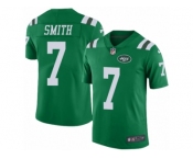 Youth Nike New York Jets #7 Geno Smith Limited Green Rush NFL Jersey