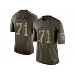 Youth Nike New York Jets #71 Ben Ijalana Limited Green Salute to Service NFL Jersey