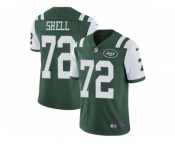 Youth Nike New York Jets #72 Brandon Shell Green Team Color Vapor Untouchable Limited Player NFL Jersey