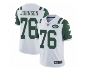 Youth Nike New York Jets #76 Wesley Johnson White Vapor Untouchable Limited Player NFL Jersey