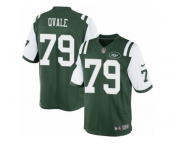 Youth Nike New York Jets #79 Brent Qvale Limited Green Team Color NFL Jersey