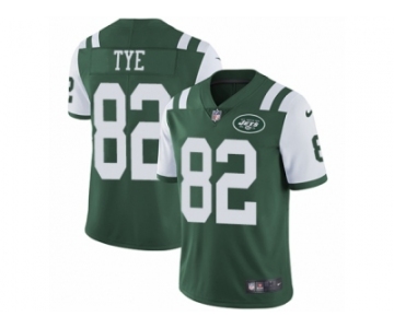 Youth Nike New York Jets #82 Will Tye Green Team Color Vapor Untouchable Limited Player NFL Jersey