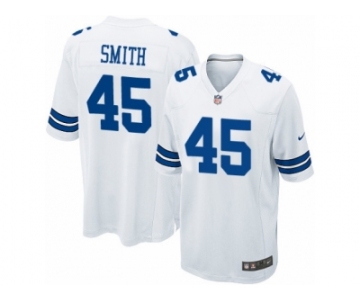Men Nike Dallas Cowboys #45 Rod Smith Game White NFL Jersey