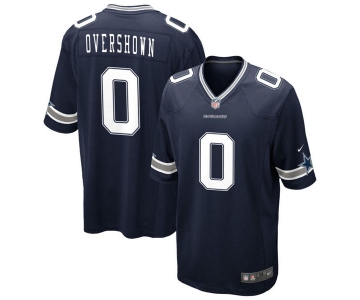 Men's Dallas Cowboys #0 DeMarvion Overshown Game Navy Blue Team Color Football Jersey