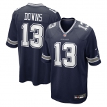 Men's Dallas Cowboys #13 Downs Game Navy Blue Team Color Football Jersey Men's Dallas Cowboys #13 Downs Game Navy Blue Team Color Football Jersey