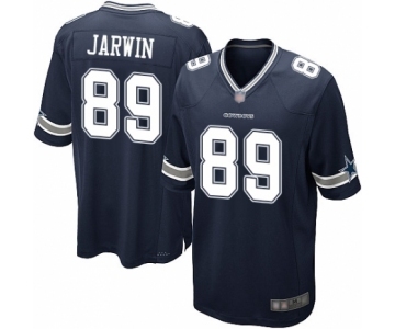 Men's Dallas Cowboys #89 Blake Jarwin Game Navy Blue Team Color Football Jersey