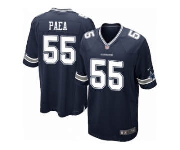 Men's Nike Dallas Cowboys #55 Stephen Paea Game Navy Blue Team Color NFL Jersey