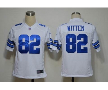NIKE NFL Jerseys Dallas Cowboys 82 Jason Witten White (Game)
