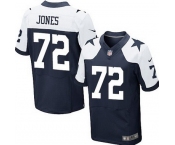 Men's Dallas Cowboys #72 Ed Jones Navy Blue Thanksgiving Retired Player NFL Nike Elite Jersey Men's Dallas Cowboys #72 Ed Jones Navy Blue Thanksgiving Retired Player NFL Nike Elite Jersey