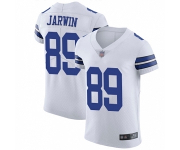 Men's Dallas Cowboys #89 Blake Jarwin White Vapor Untouchable Elite Player Football Jersey
