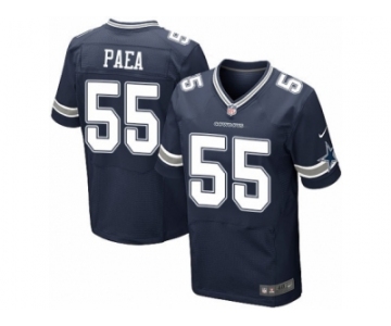 Men's Nike Dallas Cowboys #55 Stephen Paea Elite Navy Blue Team Color NFL Jersey