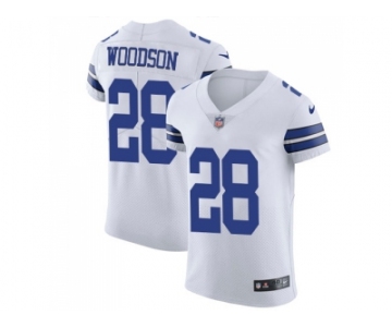 Nike Dallas Cowboys #28 Darren Woodson White Men Stitched NFL Vapor Untouchable Elite Jersey