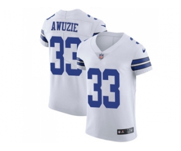Nike Dallas Cowboys #33 Chidobe Awuzie White Men Stitched NFL Vapor Untouchable Elite Jersey