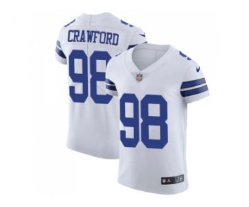 Nike Dallas Cowboys #98 Tyrone Crawford White Men Stitched NFL Vapor Untouchable Elite Jersey