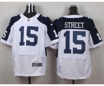 nike nfl jerseys dallas cowboys #15 street white[Elite thankgivings]