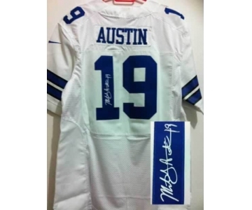 nike nfl jerseys dallas cowboys #19 austin white[Elite signature]