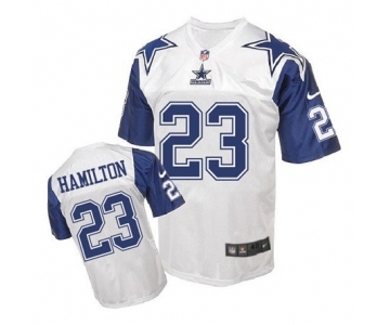 nike nfl jerseys dallas cowboys #23 Jakar Hamilton Throwback white[Elite]