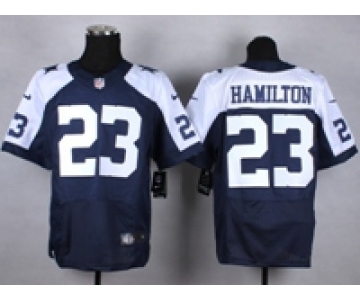 nike nfl jerseys dallas cowboys #23 jakar hamilton blue[Elite thankgivings][hamilton]