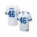 nike nfl jerseys dallas cowboys #46 alfred morris white[Elite]