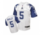 nike nfl jerseys dallas cowboys #5 Dan Bailey Throwback white[Elite]