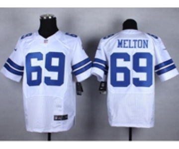 nike nfl jerseys dallas cowboys #69 melton white[Elite]