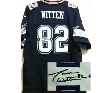 nike nfl jerseys dallas cowboys #82 witten dk.blue[Elite signature]