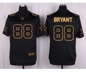 nike nfl jerseys dallas cowboys #88 bryant black gold collection[Elite][bryant]